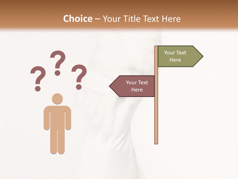 Romantic Waiting Veil PowerPoint Template