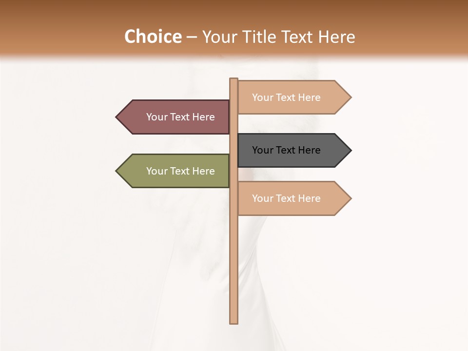 Romantic Waiting Veil PowerPoint Template
