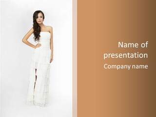 Marry Standing Commitment PowerPoint Template