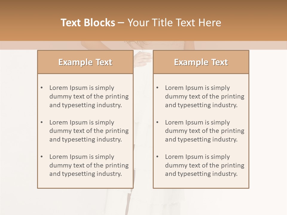 Marry Standing Commitment PowerPoint Template