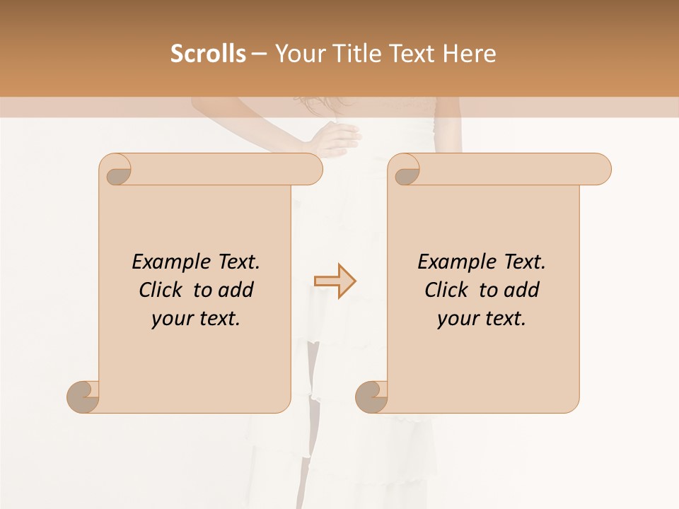 Marry Standing Commitment PowerPoint Template