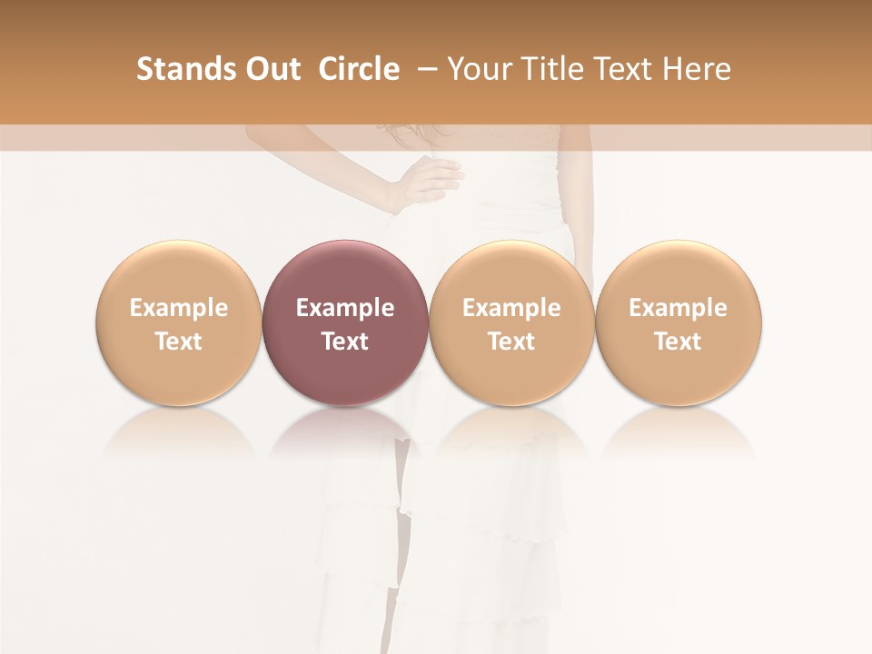 Marry Standing Commitment PowerPoint Template