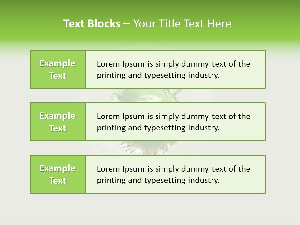 Building Eiffel City PowerPoint Template