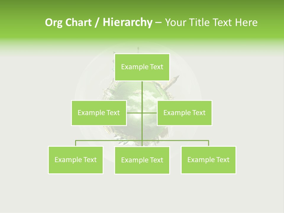 Building Eiffel City PowerPoint Template