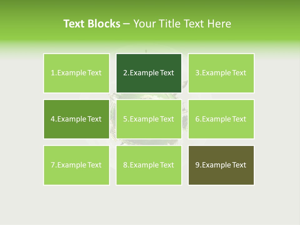 Building Eiffel City PowerPoint Template