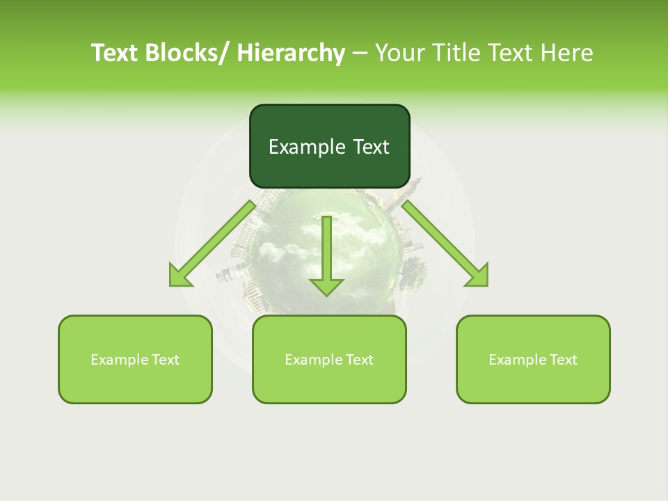 Building Eiffel City PowerPoint Template