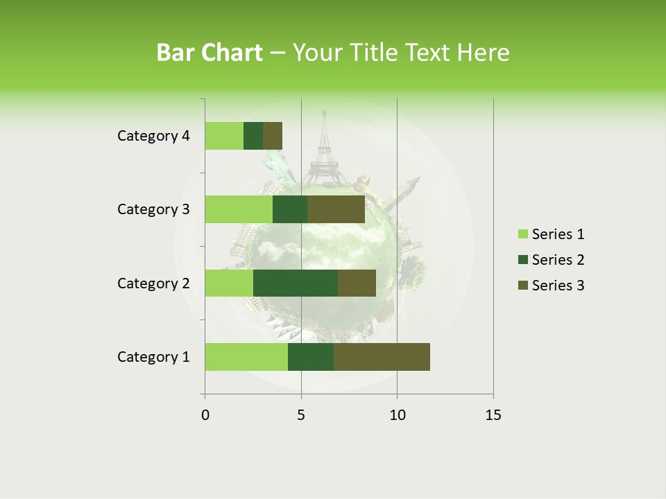 Building Eiffel City PowerPoint Template