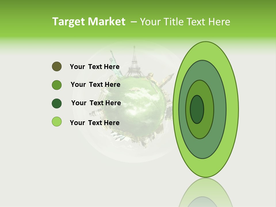 Building Eiffel City PowerPoint Template