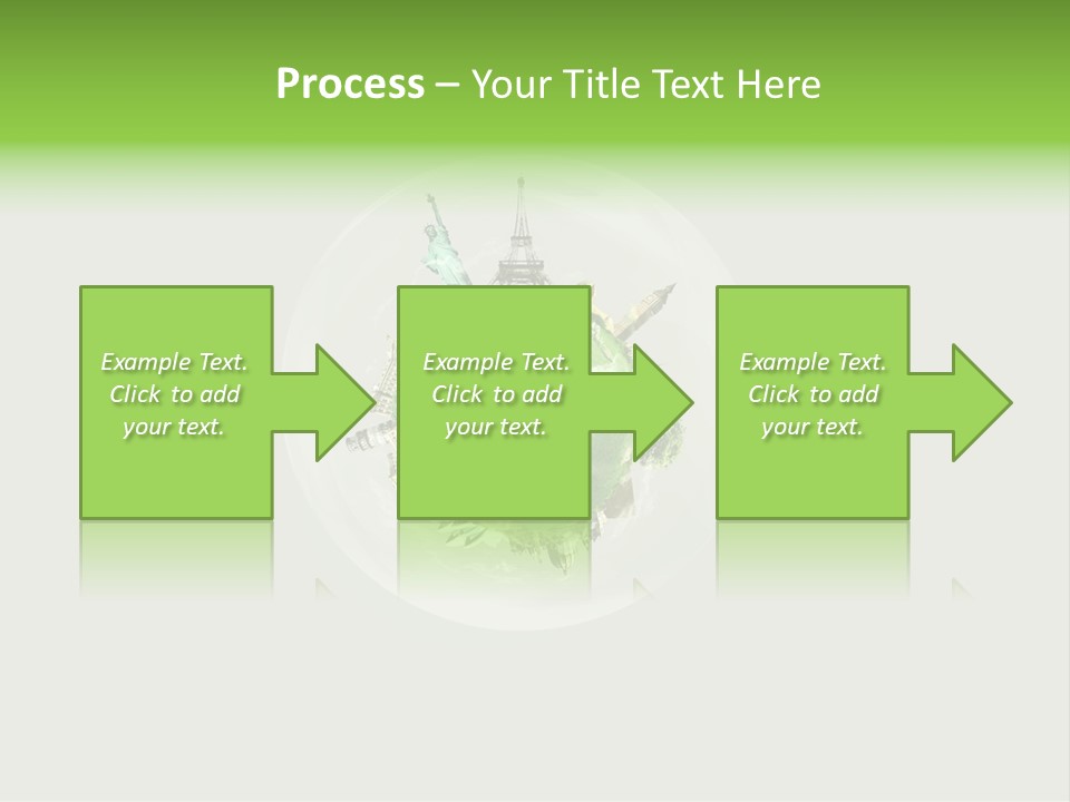 Building Eiffel City PowerPoint Template