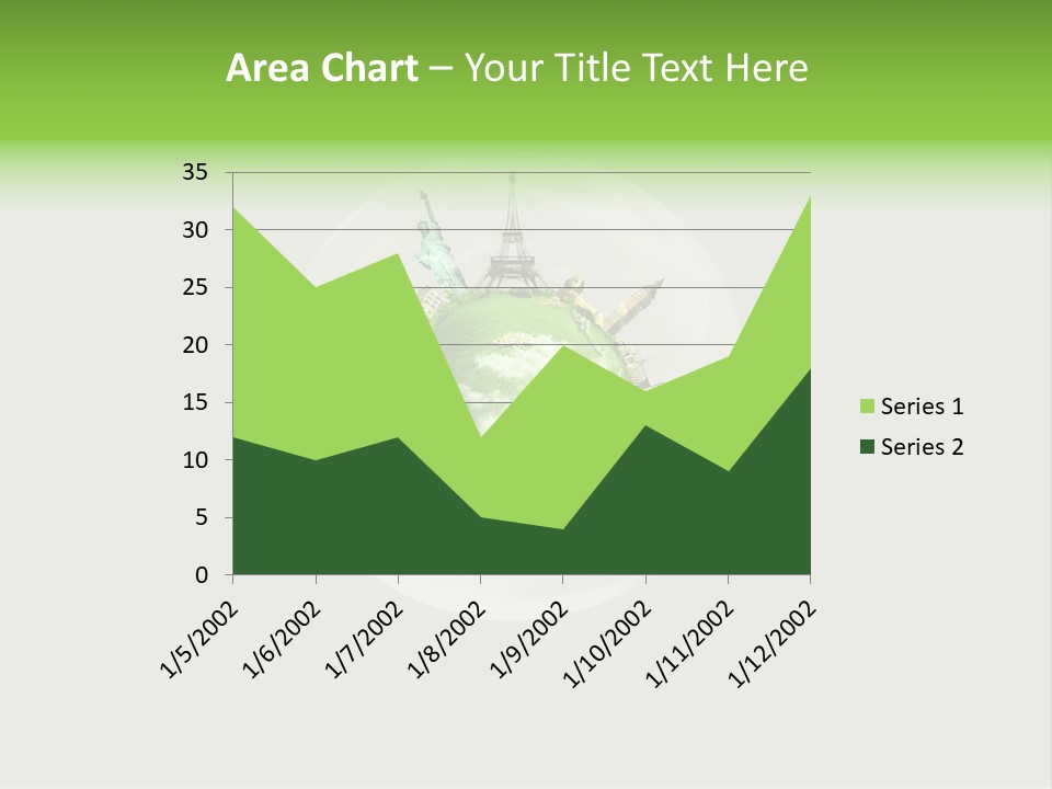 Building Eiffel City PowerPoint Template