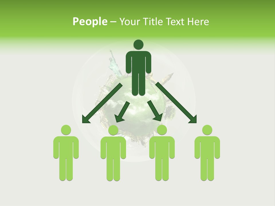 Building Eiffel City PowerPoint Template