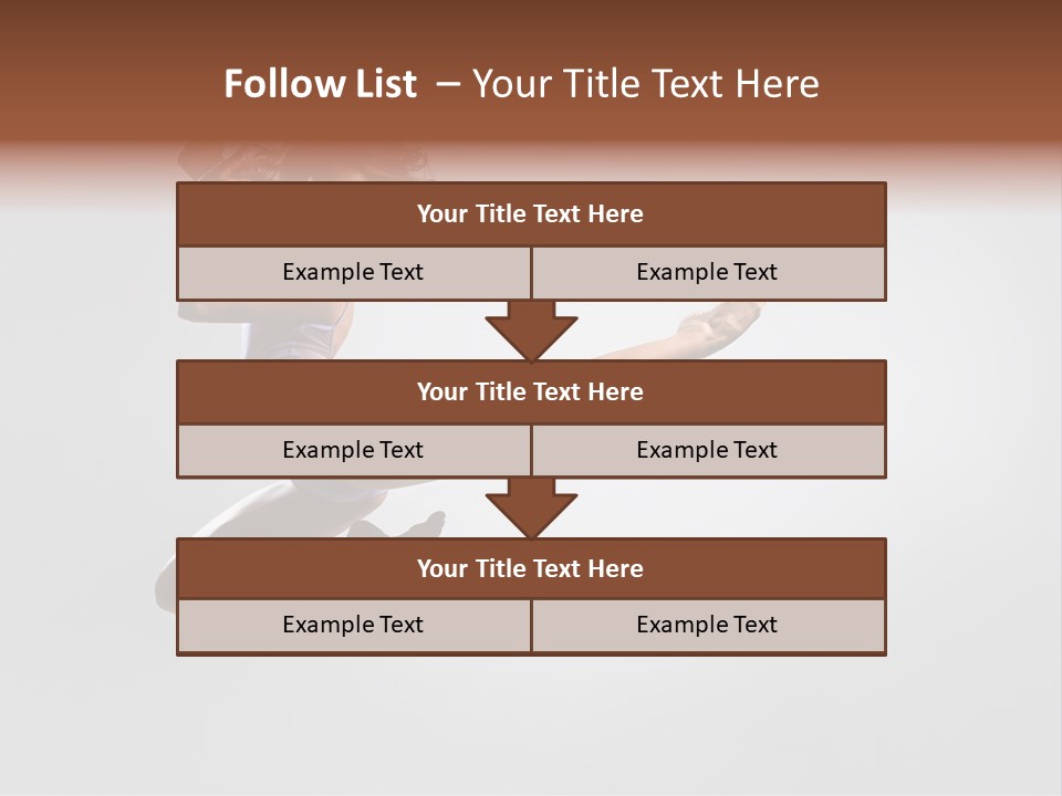Exercise Behavior Lifestyle PowerPoint Template