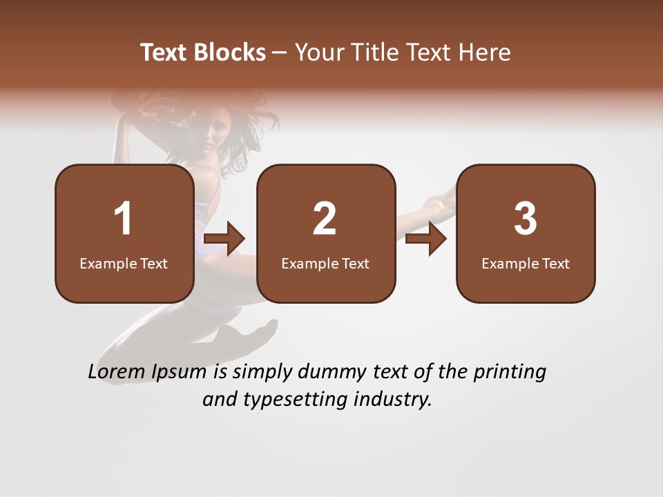 Exercise Behavior Lifestyle PowerPoint Template