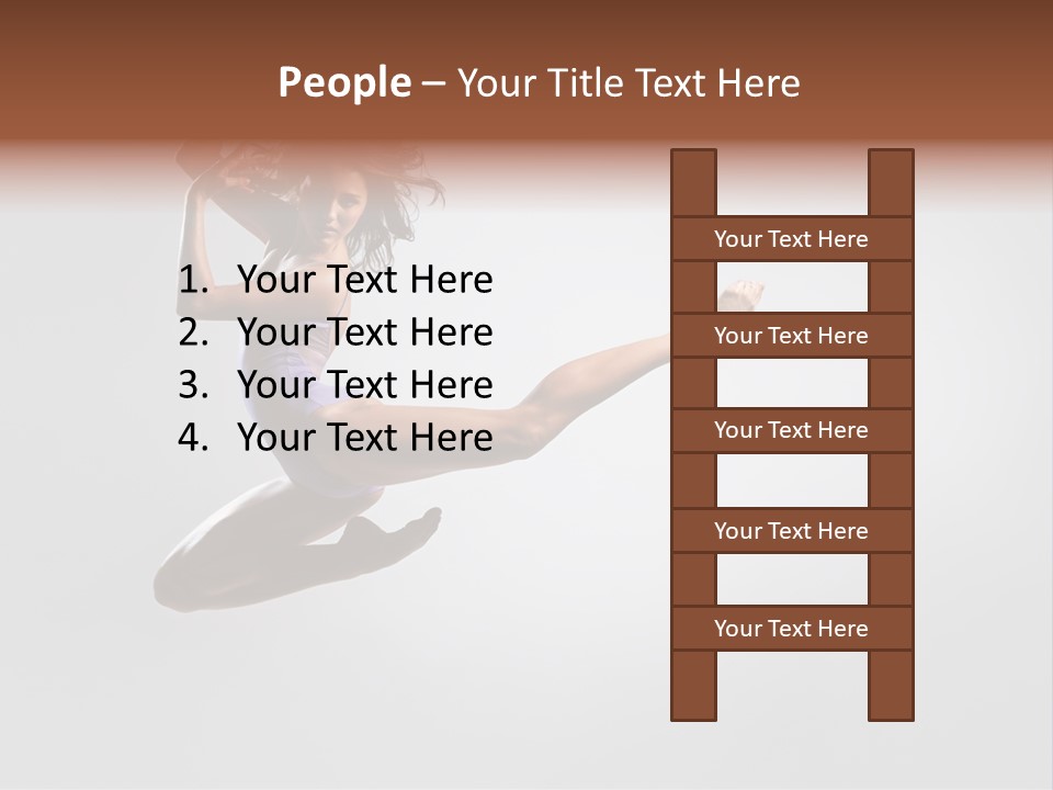 Exercise Behavior Lifestyle PowerPoint Template