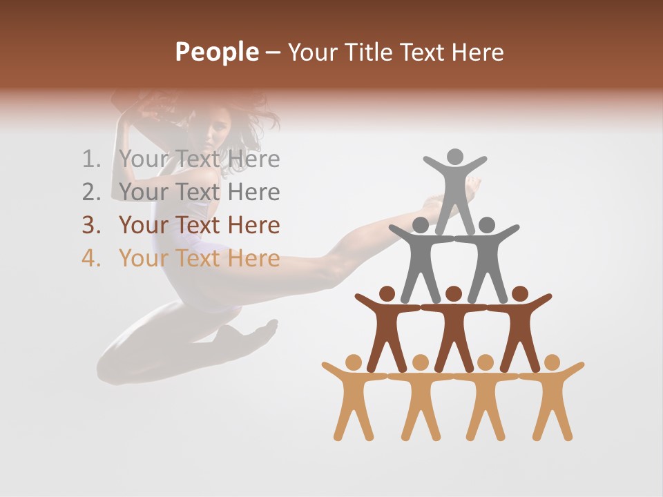 Exercise Behavior Lifestyle PowerPoint Template