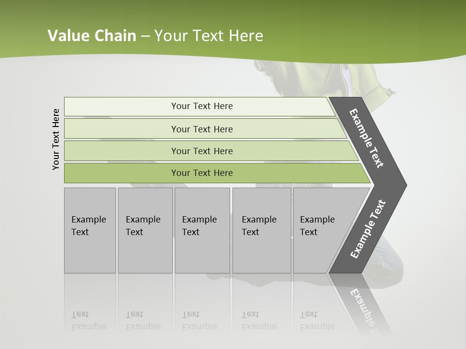 Young Posing Grace PowerPoint Template