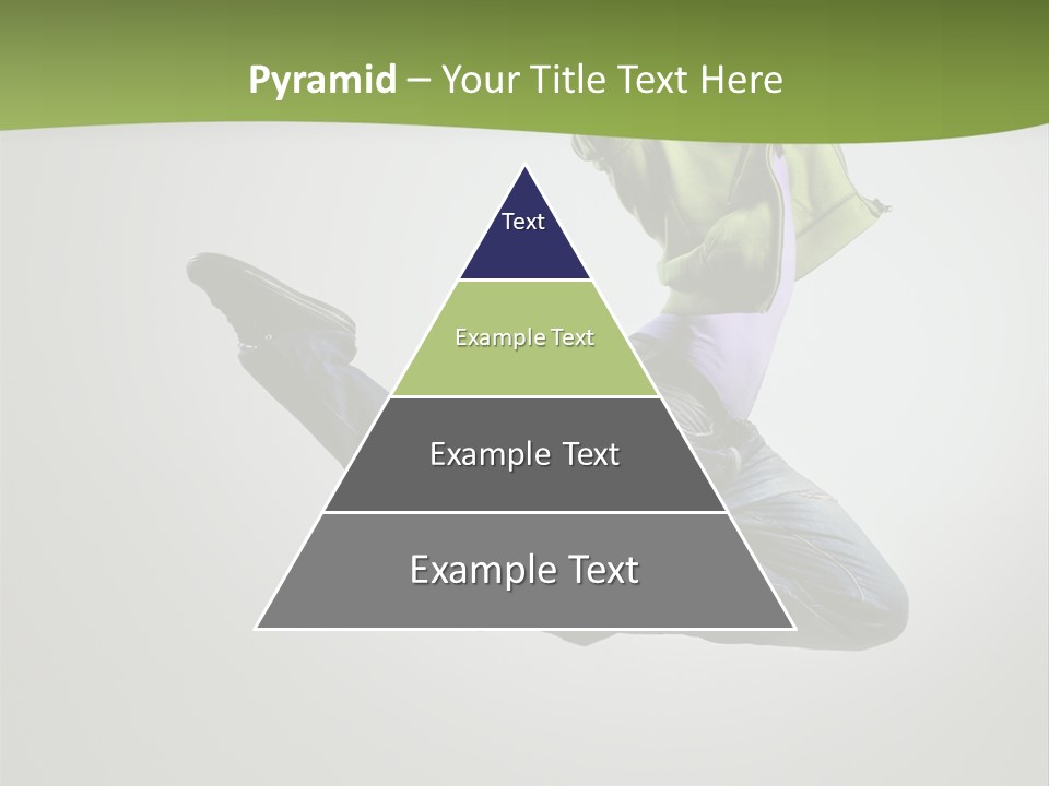 Young Posing Grace PowerPoint Template