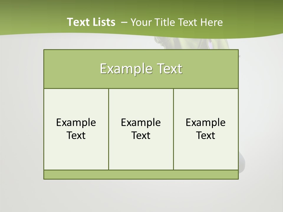 Young Posing Grace PowerPoint Template
