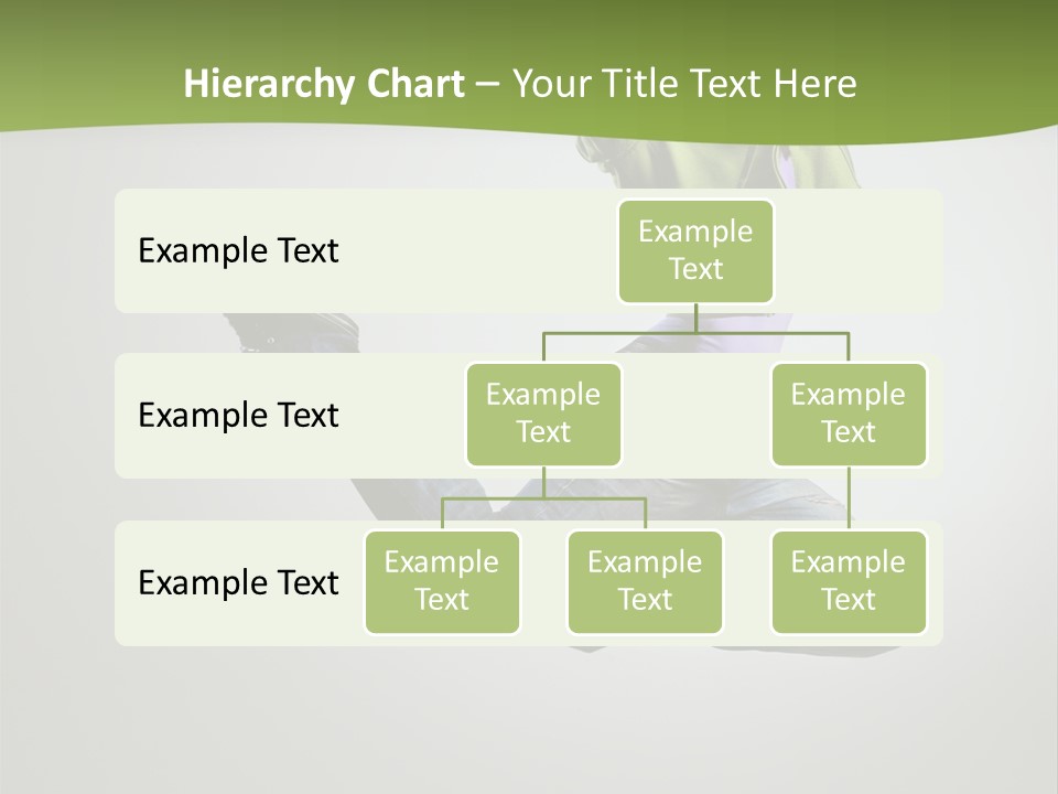 Young Posing Grace PowerPoint Template