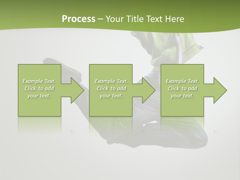 Young Posing Grace PowerPoint Template