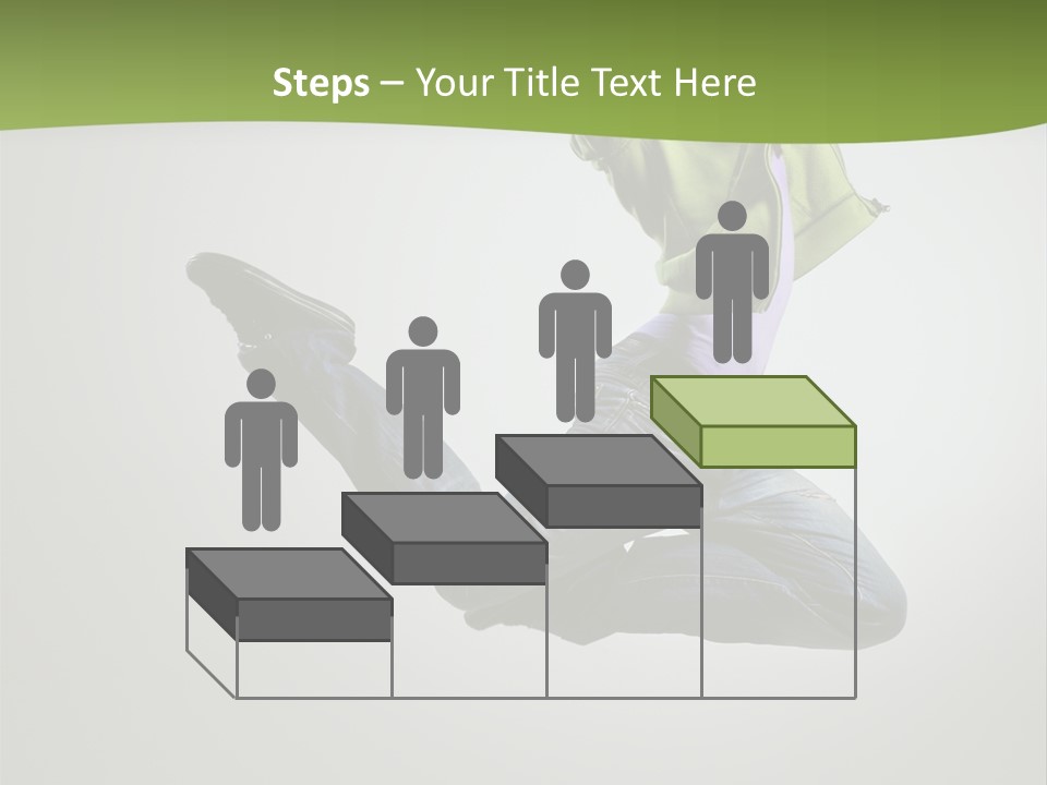 Young Posing Grace PowerPoint Template