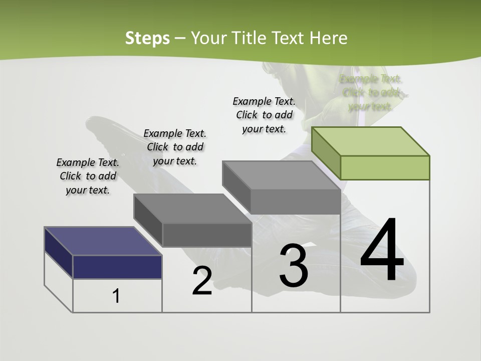 Young Posing Grace PowerPoint Template