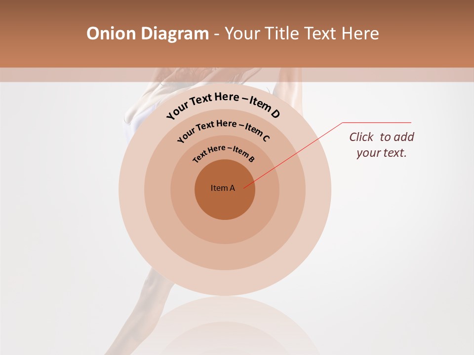 Sensuality Stretching Elegance PowerPoint Template