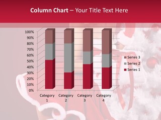 Woman Claus Xmas PowerPoint Template