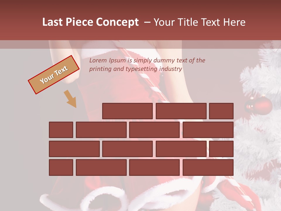 Hat Fur Pin PowerPoint Template