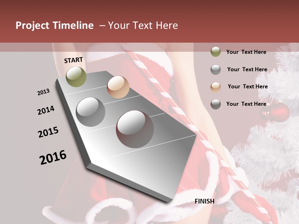 Hat Fur Pin PowerPoint Template