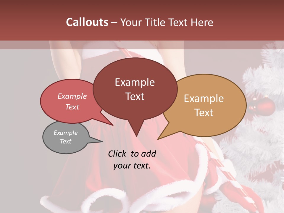 Hat Fur Pin PowerPoint Template