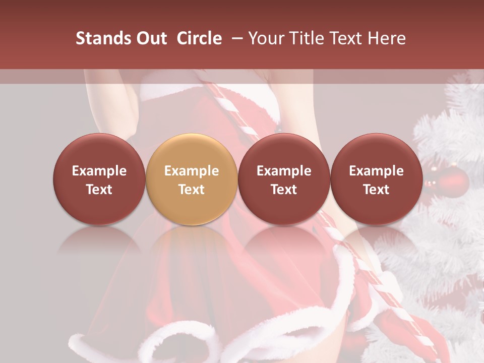 Hat Fur Pin PowerPoint Template