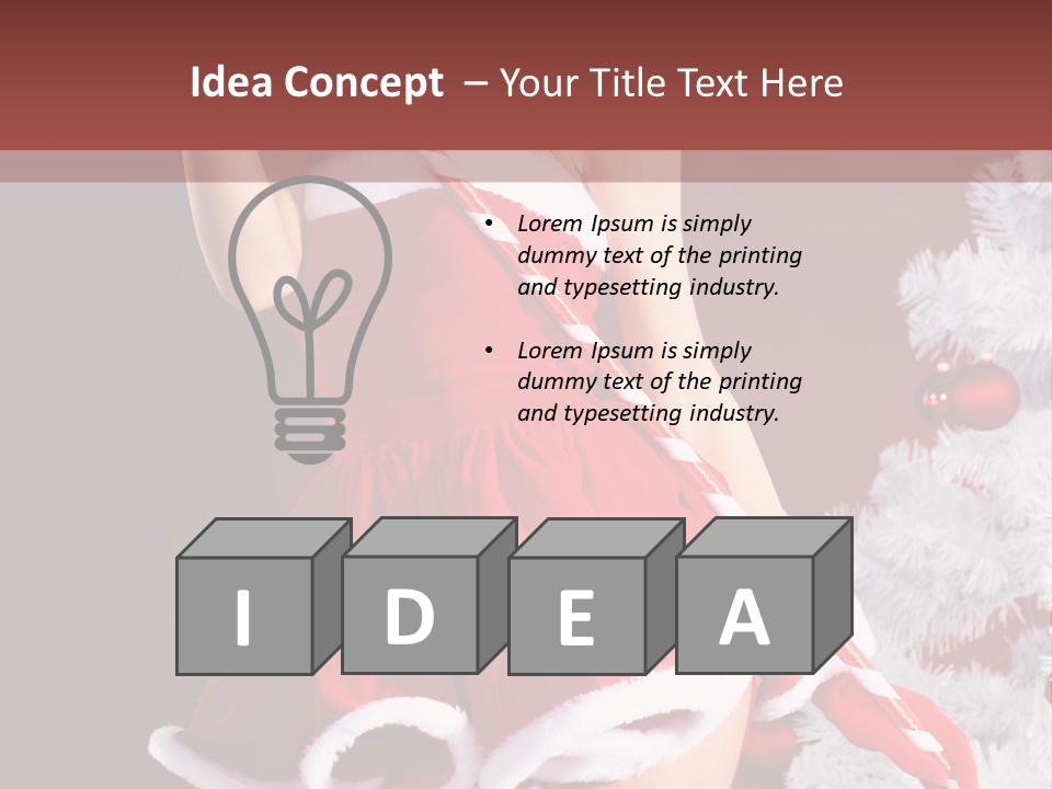 Hat Fur Pin PowerPoint Template