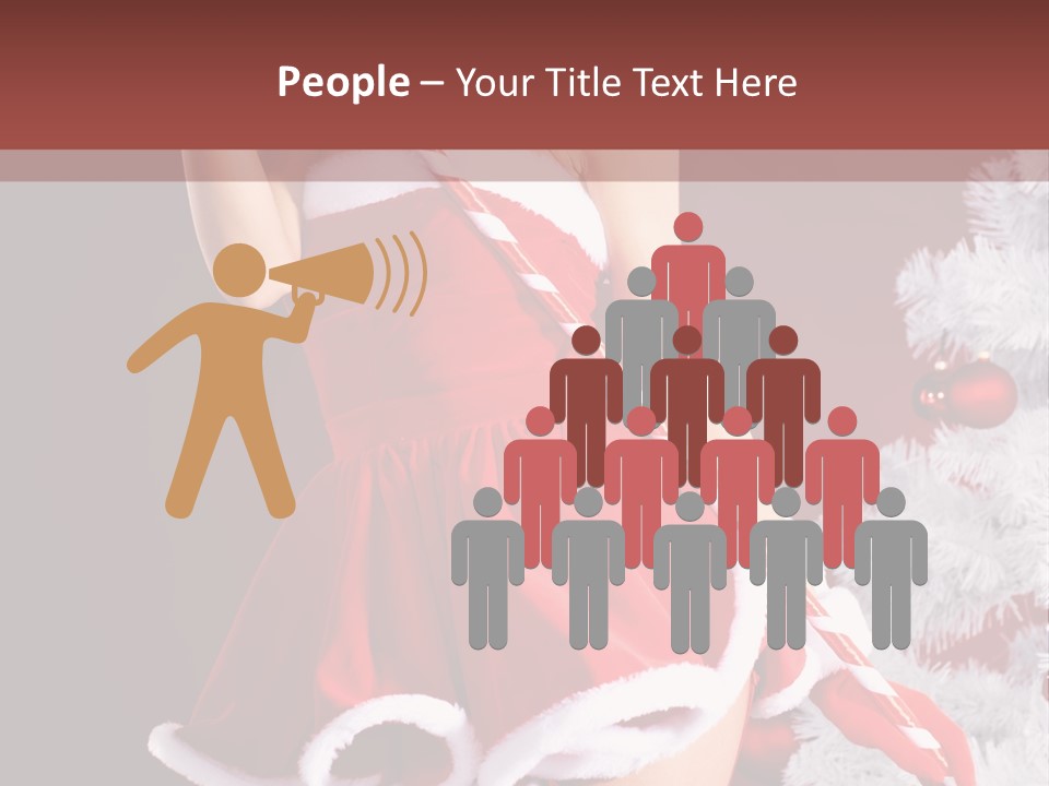 Hat Fur Pin PowerPoint Template