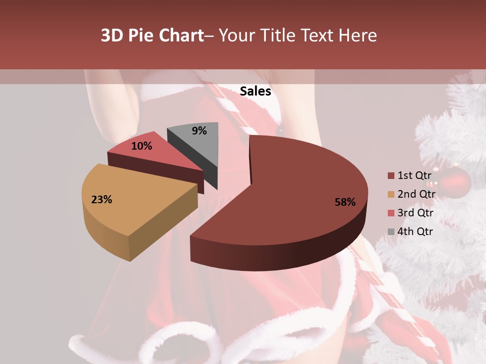 Hat Fur Pin PowerPoint Template