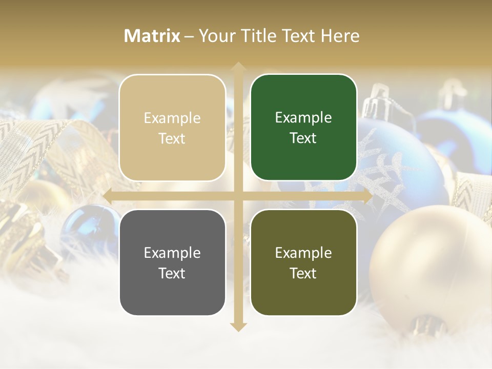 Object Winter Picture PowerPoint Template