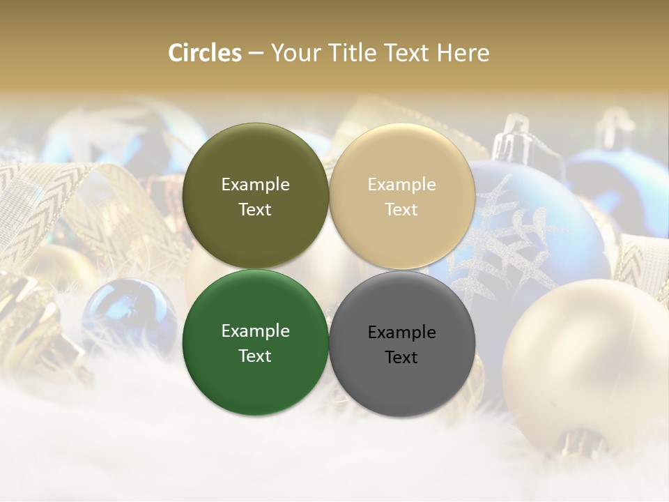 Object Winter Picture PowerPoint Template