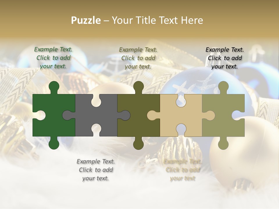 Object Winter Picture PowerPoint Template