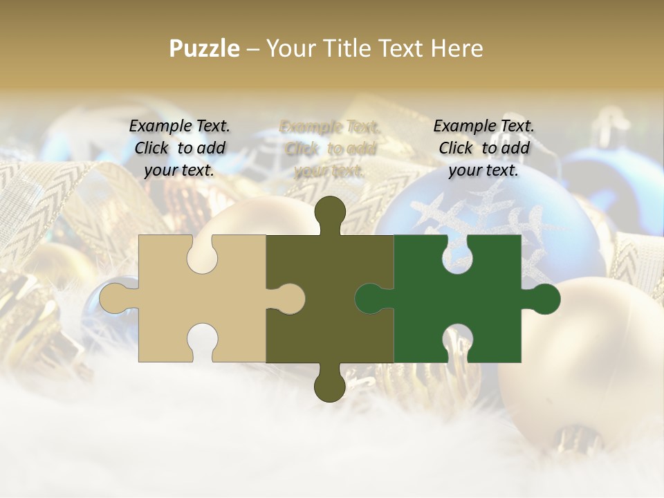 Object Winter Picture PowerPoint Template