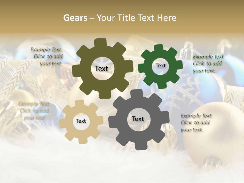 Object Winter Picture PowerPoint Template