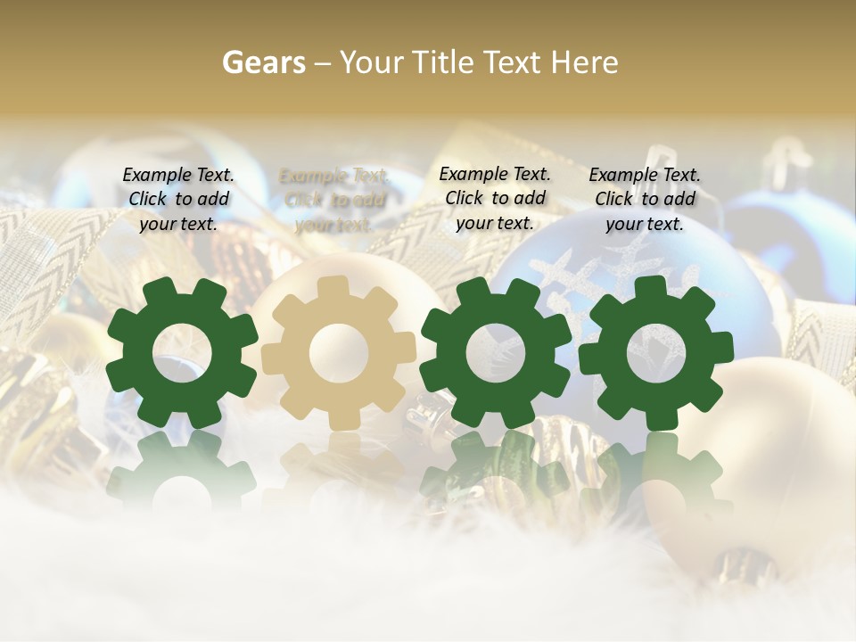 Object Winter Picture PowerPoint Template