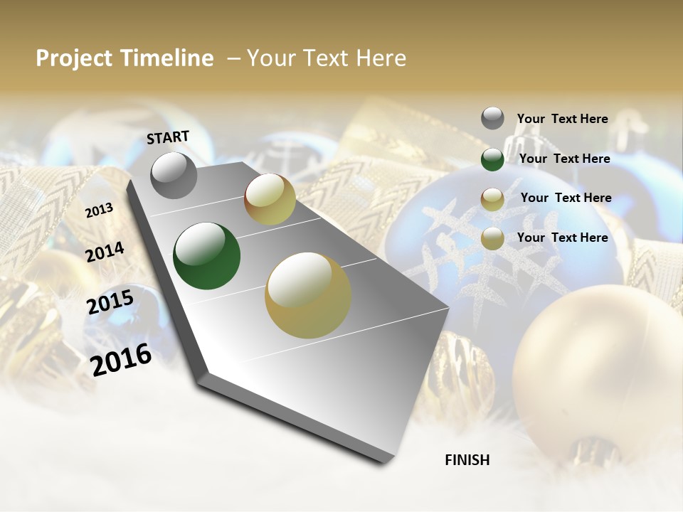 Object Winter Picture PowerPoint Template