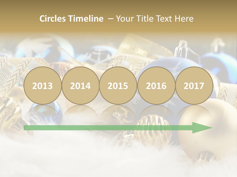 Object Winter Picture PowerPoint Template