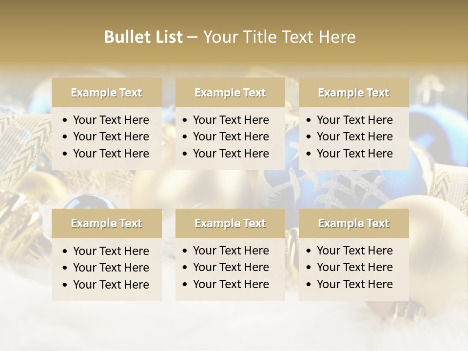 Object Winter Picture PowerPoint Template