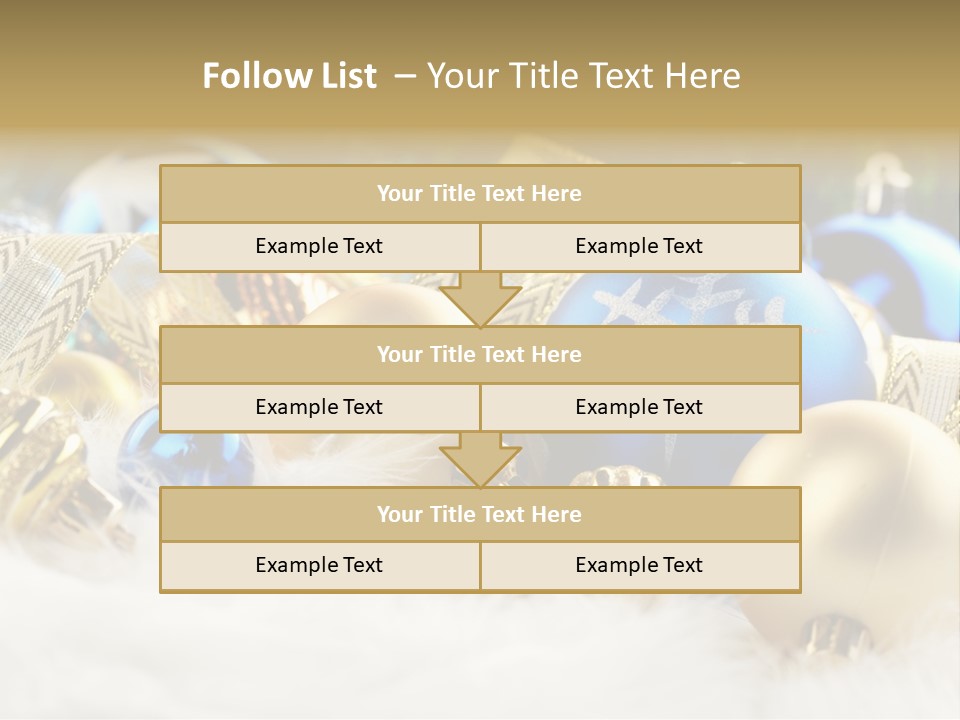 Object Winter Picture PowerPoint Template