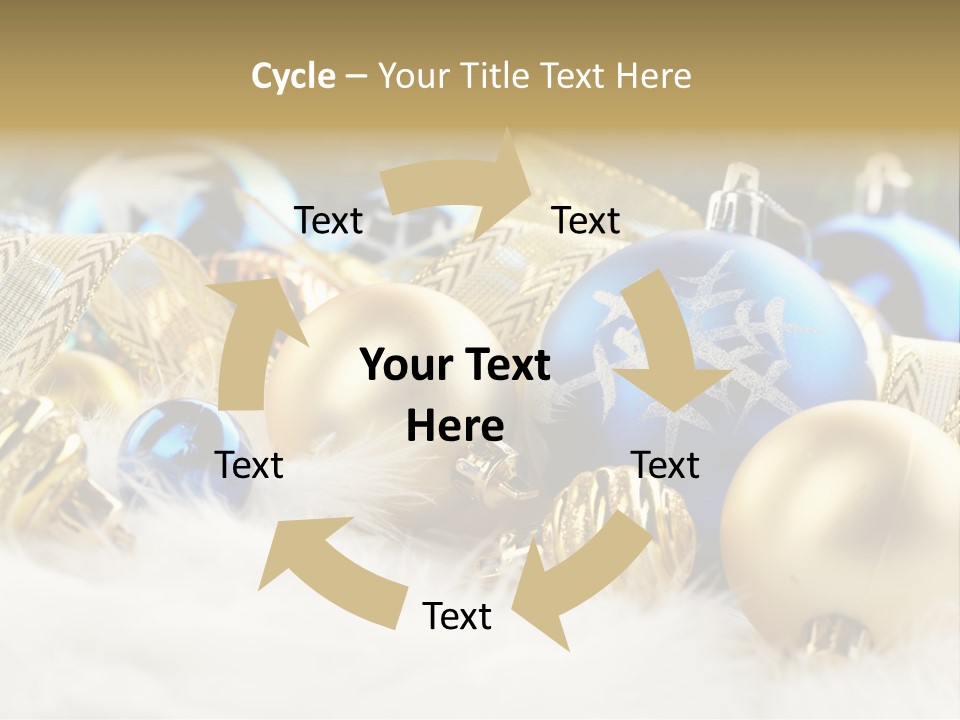 Object Winter Picture PowerPoint Template
