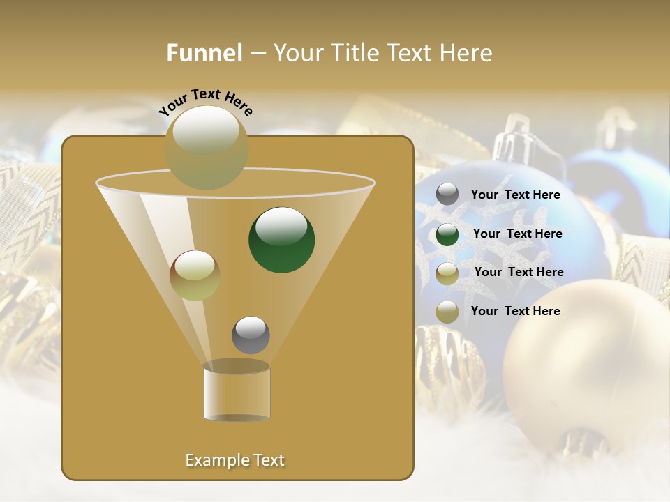 Object Winter Picture PowerPoint Template