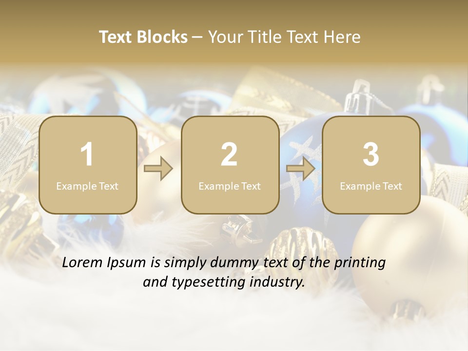 Object Winter Picture PowerPoint Template