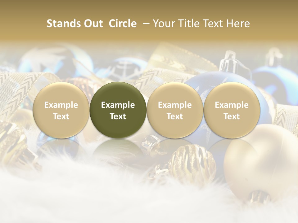 Object Winter Picture PowerPoint Template