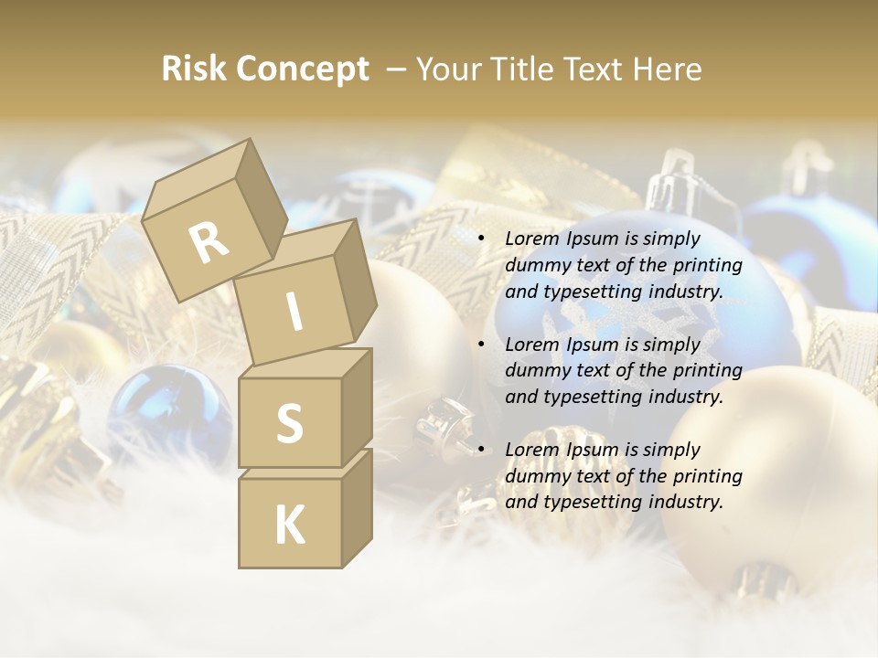 Object Winter Picture PowerPoint Template